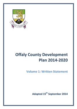 Offaly County Development Plan 2014-2020