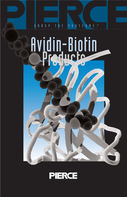 Avidin-Biotin Products TABLE of CONTENTS