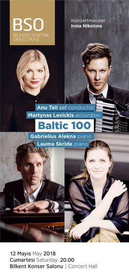 Baltic 100 Gabrielius Alekna Piano Lauma Skride Piano