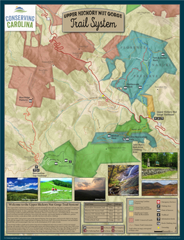 The Upper Hickory Nut Gorge Trail System!