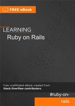 Ruby on Rails