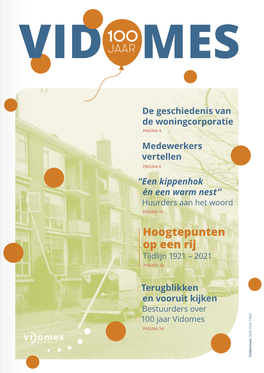 Jubileummagazine Vidomes 100 Jaar