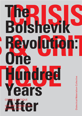 The Bolshevik Revolution