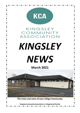 KINGSLEY NEWS March 2021