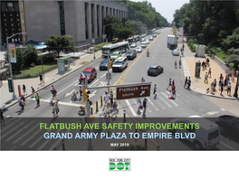 Flatbush Ave, Grand Army Plaza to Empire Blvd
