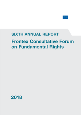 Frontex Consultative Forum on Fundamental Rights 2018