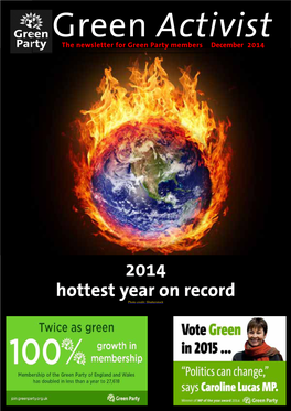 2014 Hottest Year on Record