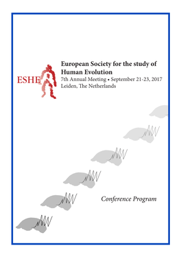 European Society for the Study of Human Evolution Conference