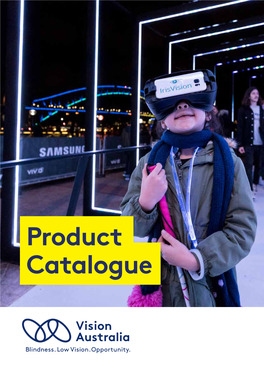 Vision Store Product Catalogue