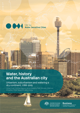 Water, History and the Australian City Download