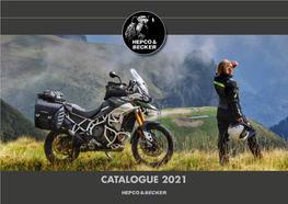CATALOGUE 2021 HEPCO&BECKER - from Motorcyclists - for Motorcyclists!