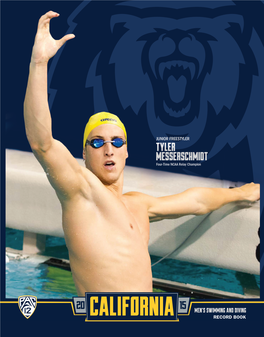 2014-15 Swimming & Diving-Men Record Book.Indd