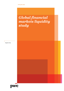 Global Financial Markets Liquidity Study