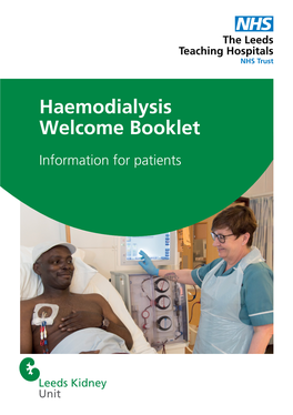 Haemodialysis Welcome Booklet