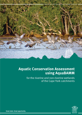 Aquatic Conservation Assessments (ACA)