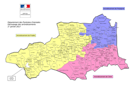 Carte Des Arrondissements Et Communes 1Janv17