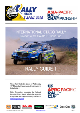 Rally Guide 1