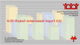 BCSD Student Achievement Report 2018