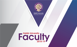 Faculty Brochure 2018