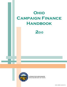 2010 Ohio Campaign Finance Handbook