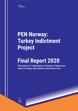 Turkey Indictment Project Final Report 2020