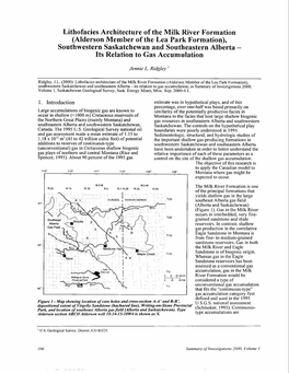 Lithofacies Architecture of the Milk River Formation