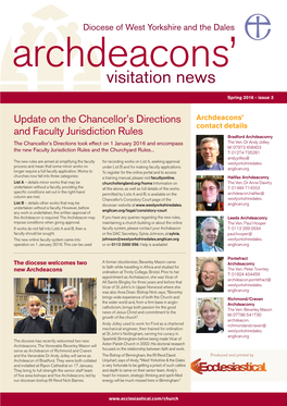 Archdeacons' Visitation News