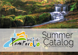 Summer Activities Catalog