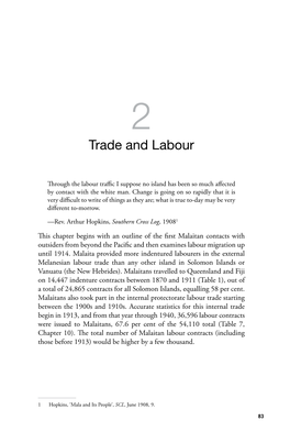 Trade and Labour