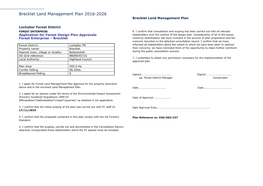 Brecklet Land Management Plan 2016-2026 Brecklet Land Management Plan