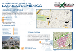 Lugares Que Visitar En La Ciudad De Mexico