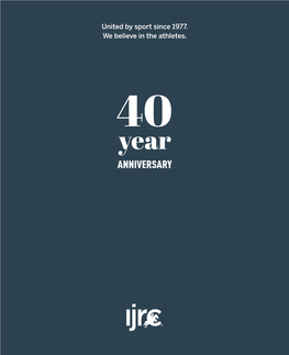 IJRC 40 Year Anniversary