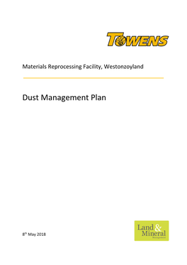 Dust Management Plan