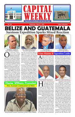 BELIZE and GUATEMALA Sarstoon Expedition Sparks Mixed Reaction