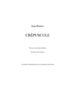 Crépuscule C0 Autor