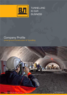 Company Profile Underground Construction & Tunnelling