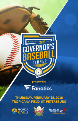 Thursday, February 15, 2018 Tropicana Field, St