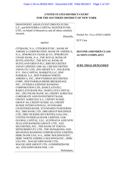 Case 1:16-Cv-05263-AKH Document 230 Filed 09/18/17 Page 1 of 107