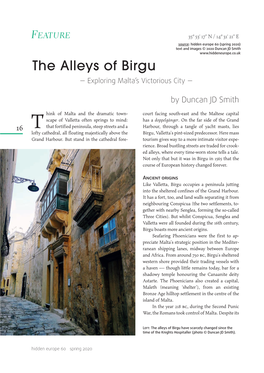 The Alleys of Birgu — Exploring Malta’S Victorious City —