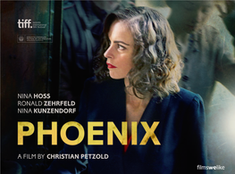 Nina Hoss Ronald Zehrfeld Nina Kunzendorf a Film By