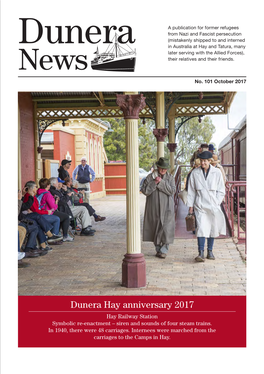 No.101 Dunera News Oct 2017