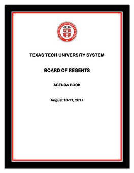 Texas Tech University System Board of Regents