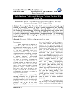 2348-7666 Vol.2, Issue-3(3), July-September, 2015