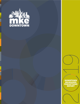 Downtown Milwaukee 2019 Perceptions Report