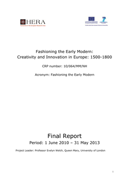Final Publishable Report
