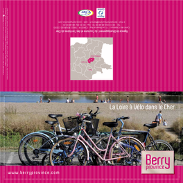 La Loire À Vélo Dans Le Cher Le Dans Vélo À Loire La - Autorisation IGN N° 2009-CISO26-21