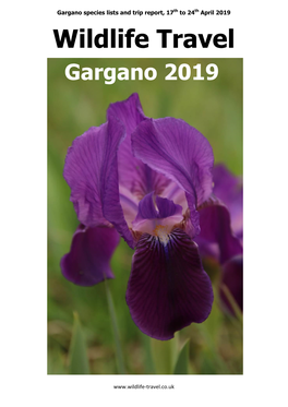 Wildlife Travel Gargano 2019