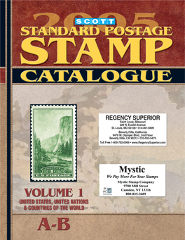 Scott 2005 Postage Stamp Catalogue