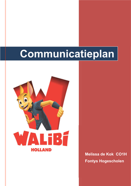 Communicatieplan