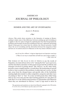 Journal of Philology